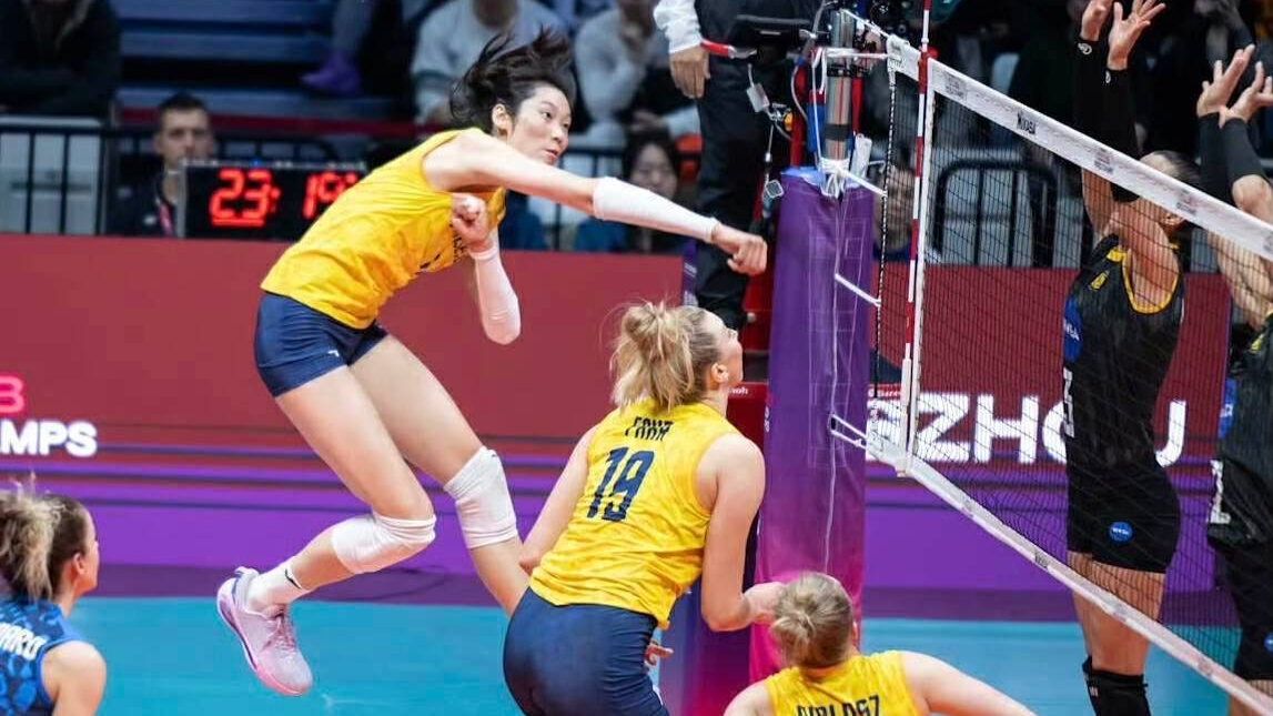 中国女排3-2逆转巴西，朱婷王者归来的简单介绍